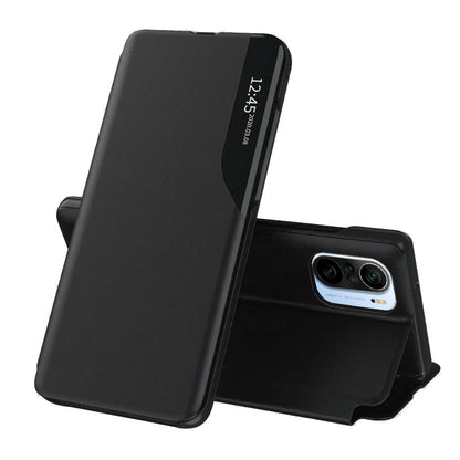 Husa pentru Xiaomi Poco F3 / Mi 11i, Techsuit, eFold, Neagra