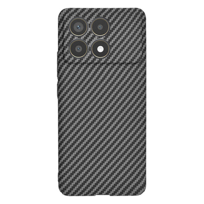 Husa pentru Xiaomi Poco F6 Pro, Techsuit, Carbonite FiberShell, Neagra