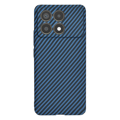 Husa pentru Xiaomi Poco F6 Pro, Techsuit, Carbonite FiberShell, Turcoaz