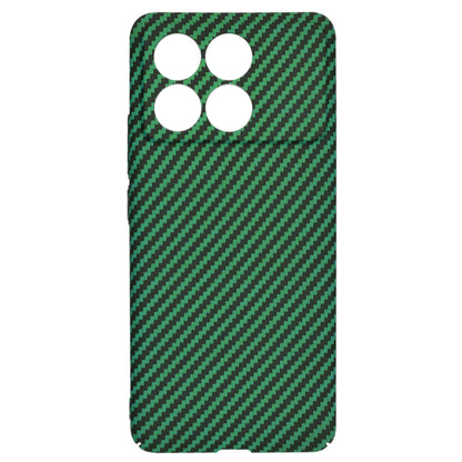 Husa pentru Xiaomi Poco F6 Pro, Techsuit, Carbonite FiberShell, Verde