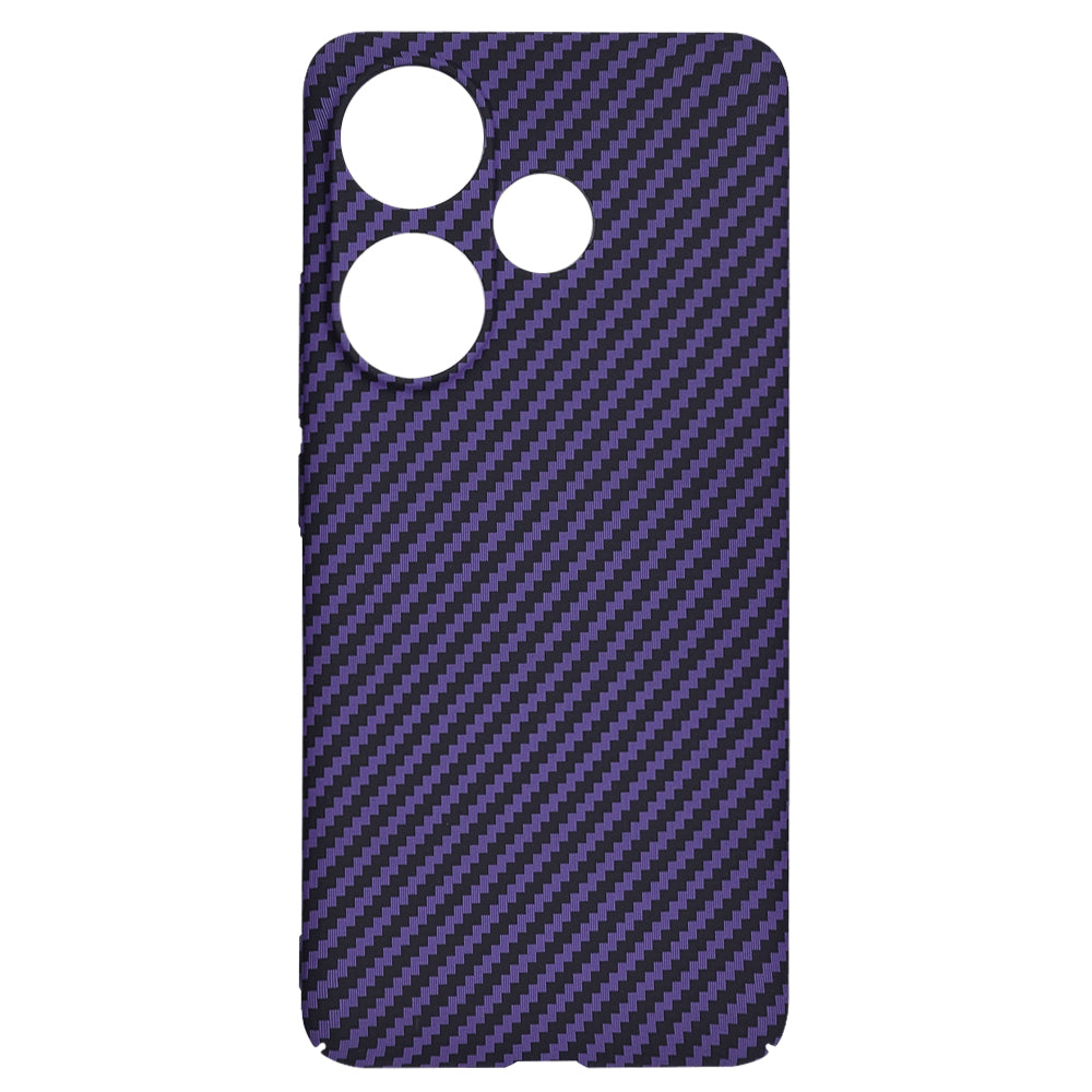 Husa pentru Xiaomi Poco F6, Techsuit, Carbonite FiberShell, Mov