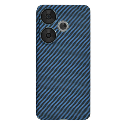 Husa pentru Xiaomi Poco F6, Techsuit, Carbonite FiberShell, Turcoaz