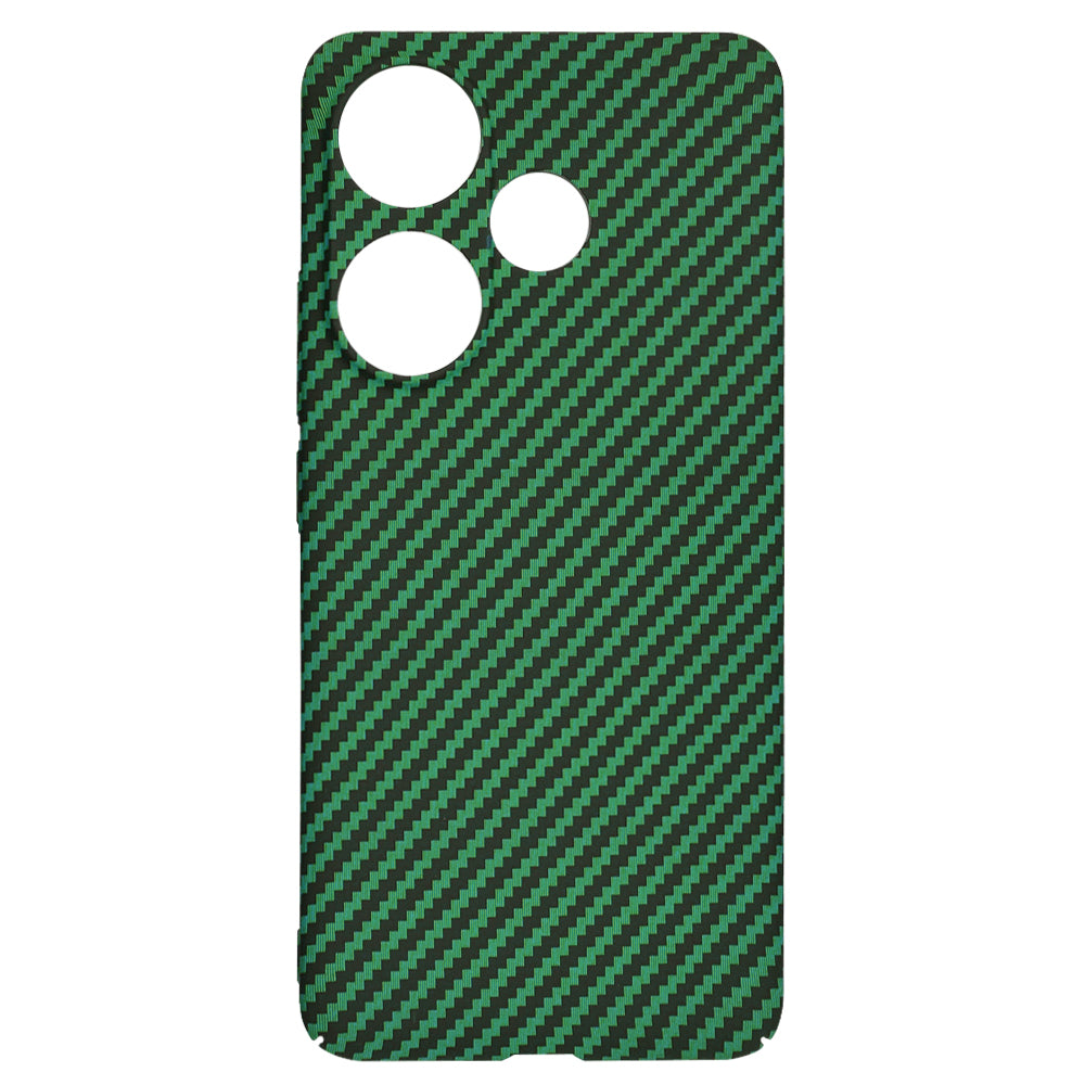 Husa pentru Xiaomi Poco F6, Techsuit, Carbonite FiberShell, Verde