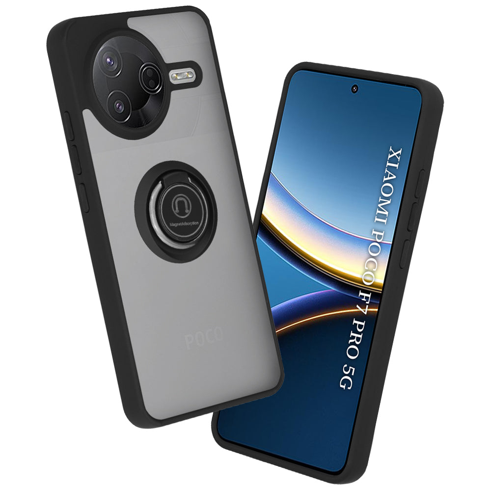 Husa pentru Xiaomi Poco F7 Pro, Techsuit, Glinth, Neagra