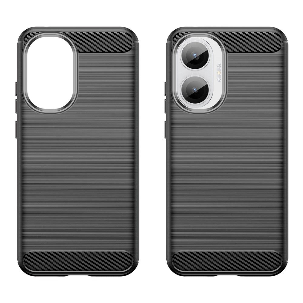 Husa pentru Xiaomi Poco F7, Techsuit, Carbon, Neagra