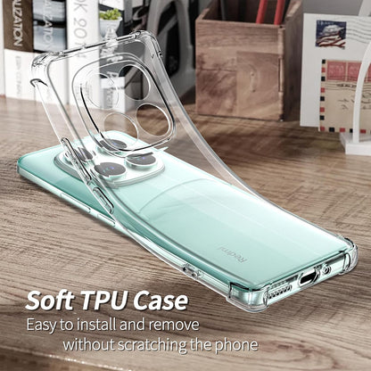 Husa pentru Xiaomi Poco F7 Ultra, Techsuit, Shockproof Clear, Transparenta