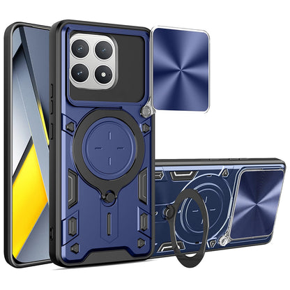 Husa pentru Xiaomi Poco F8 Pro, Techsuit, CamGuard Pro, Albastra