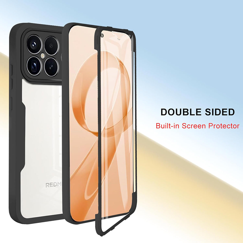Husa pentru Xiaomi Poco F8 Pro, Techsuit, ColorVerse 360, Neagra