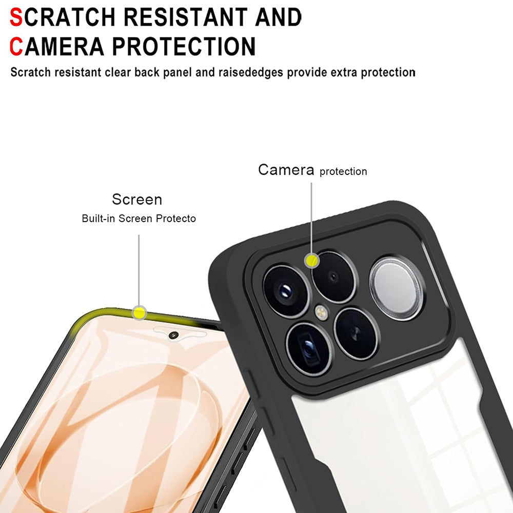 Husa pentru Xiaomi Poco F8 Pro, Techsuit, ColorVerse 360, Neagra
