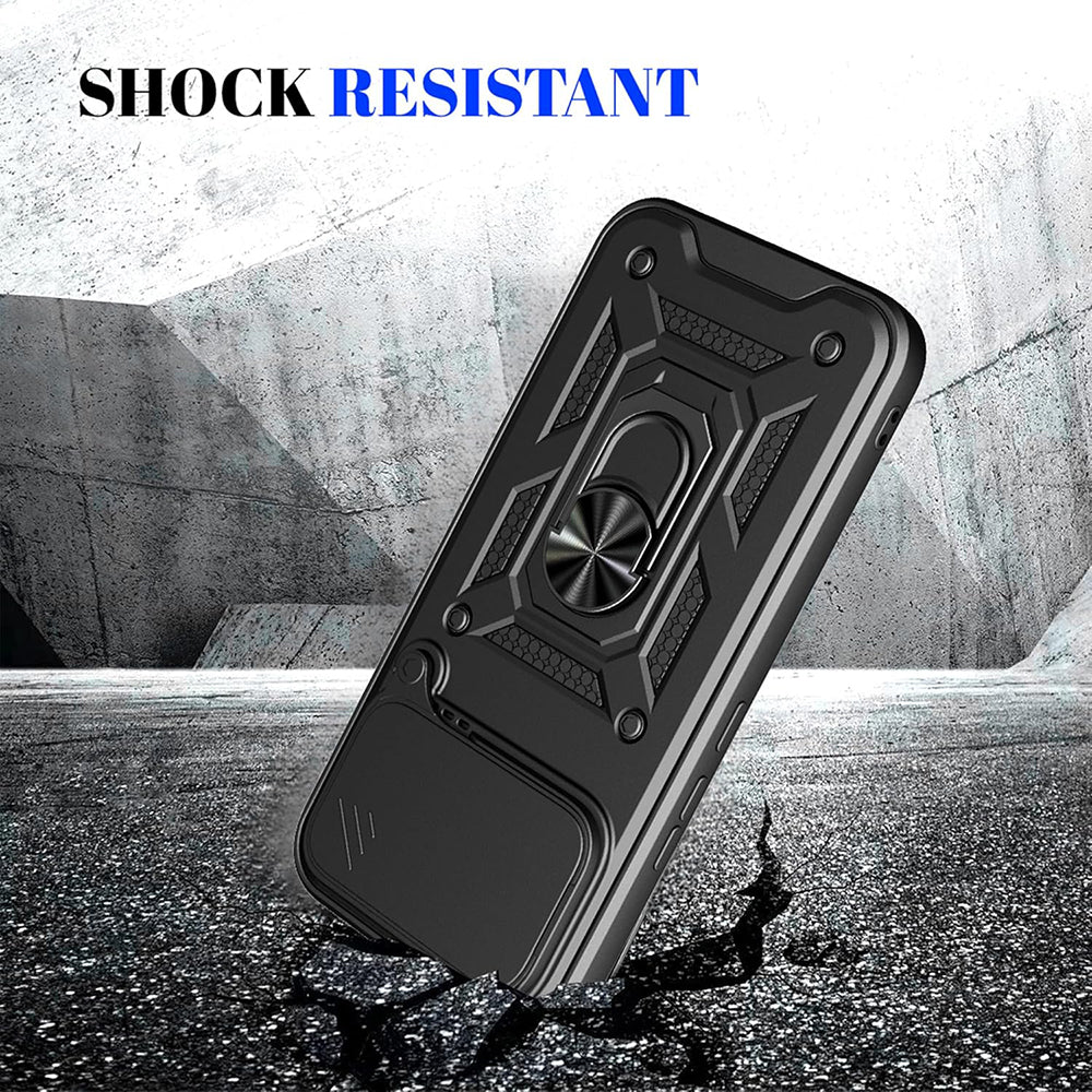 Husa pentru Xiaomi Poco F8 Ultra, Techsuit, CamShield, Neagra