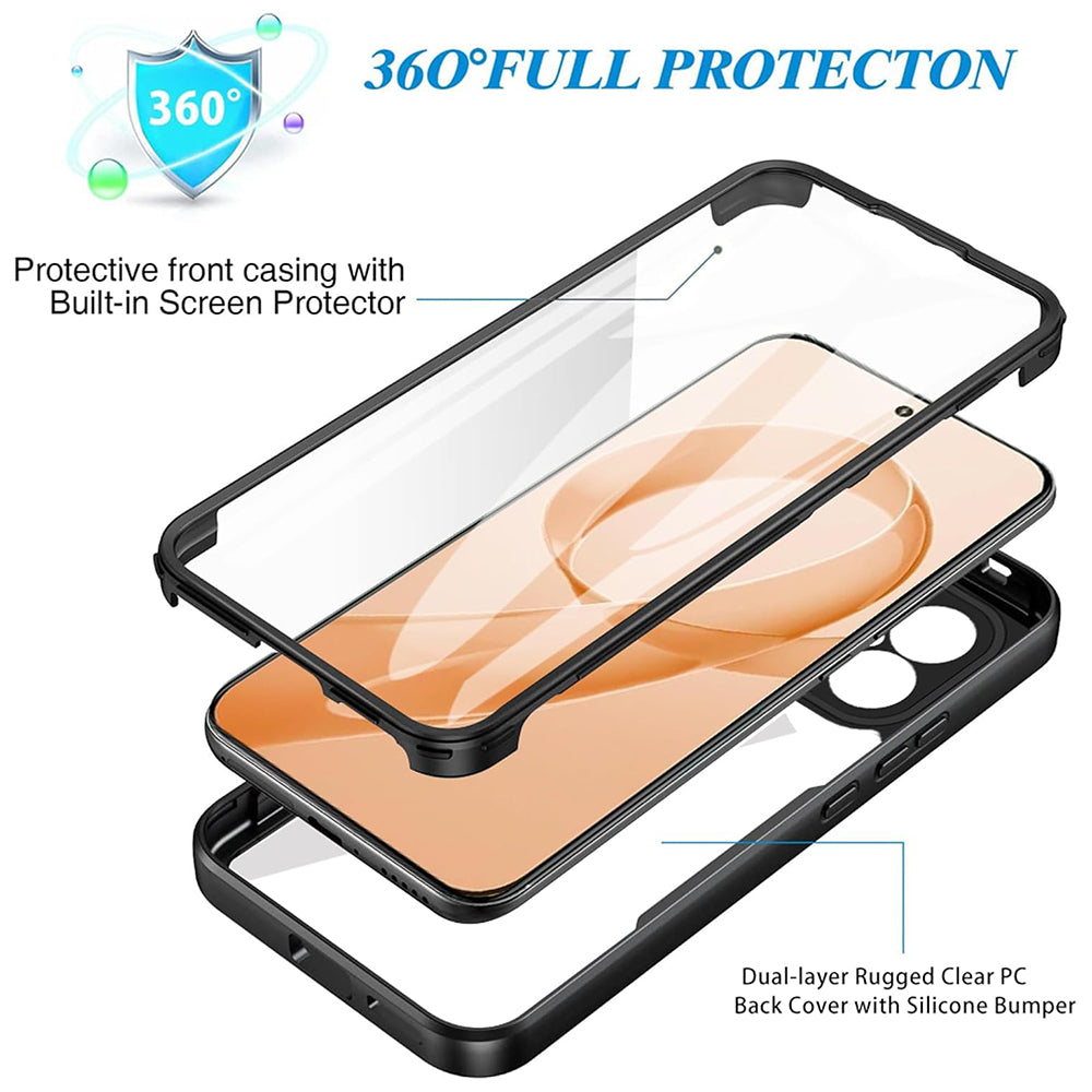 Husa pentru Xiaomi Poco F8 Ultra, Techsuit, ColorVerse 360, Neagra