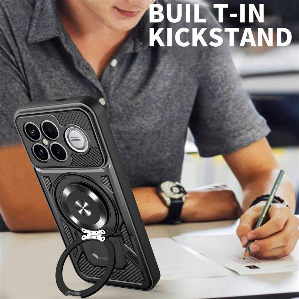 Husa pentru Xiaomi Poco F8 Ultra, Techsuit, RuggedCam, Albastra