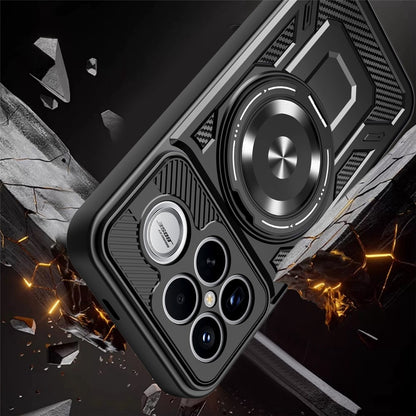 Husa pentru Xiaomi Poco F8 Ultra, Techsuit, RuggedCam, Neagra