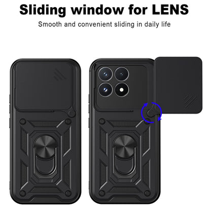 Husa pentru Xiaomi Poco F9 Pro, Techsuit, CamShield, Albastra