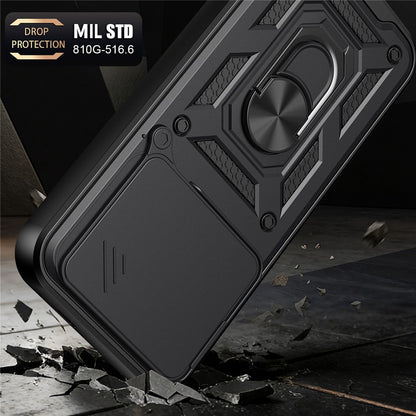 Husa pentru Xiaomi Poco F9 Pro, Techsuit, CamShield, Neagra