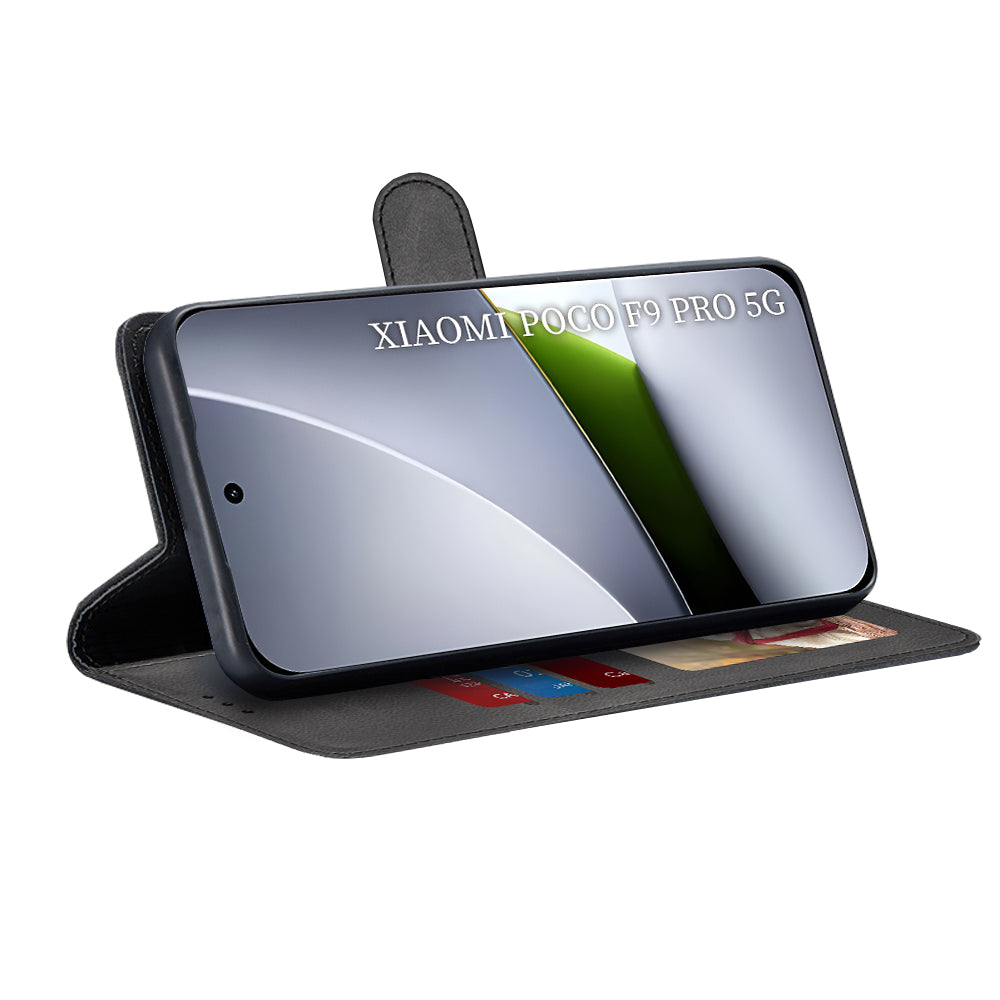 Husa pentru Xiaomi Poco F9 Pro, Techsuit, Diary Book, Neagra