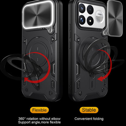 Husa pentru Xiaomi Poco F9 Ultra, Techsuit, CamGuard Pro, Neagra