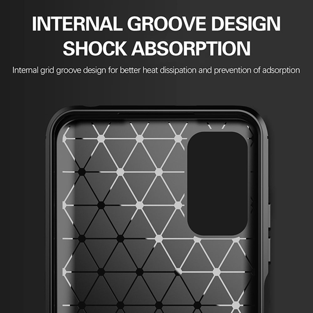 Husa pentru Xiaomi Poco M3 Pro 5G / Redmi Note 10 5G, Techsuit, Carbon, Neagra