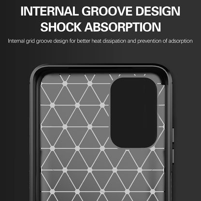 Husa pentru Xiaomi Poco M5s / Redmi Note 10S / Note 10, Techsuit, Carbon, Neagra