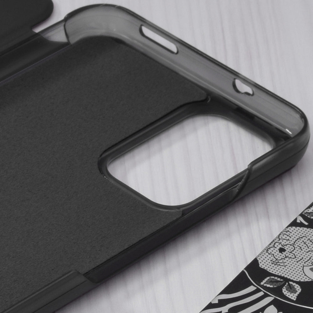 Husa pentru Xiaomi Poco M5s / Redmi Note 10S / Note 10, Techsuit, eFold, Neagra