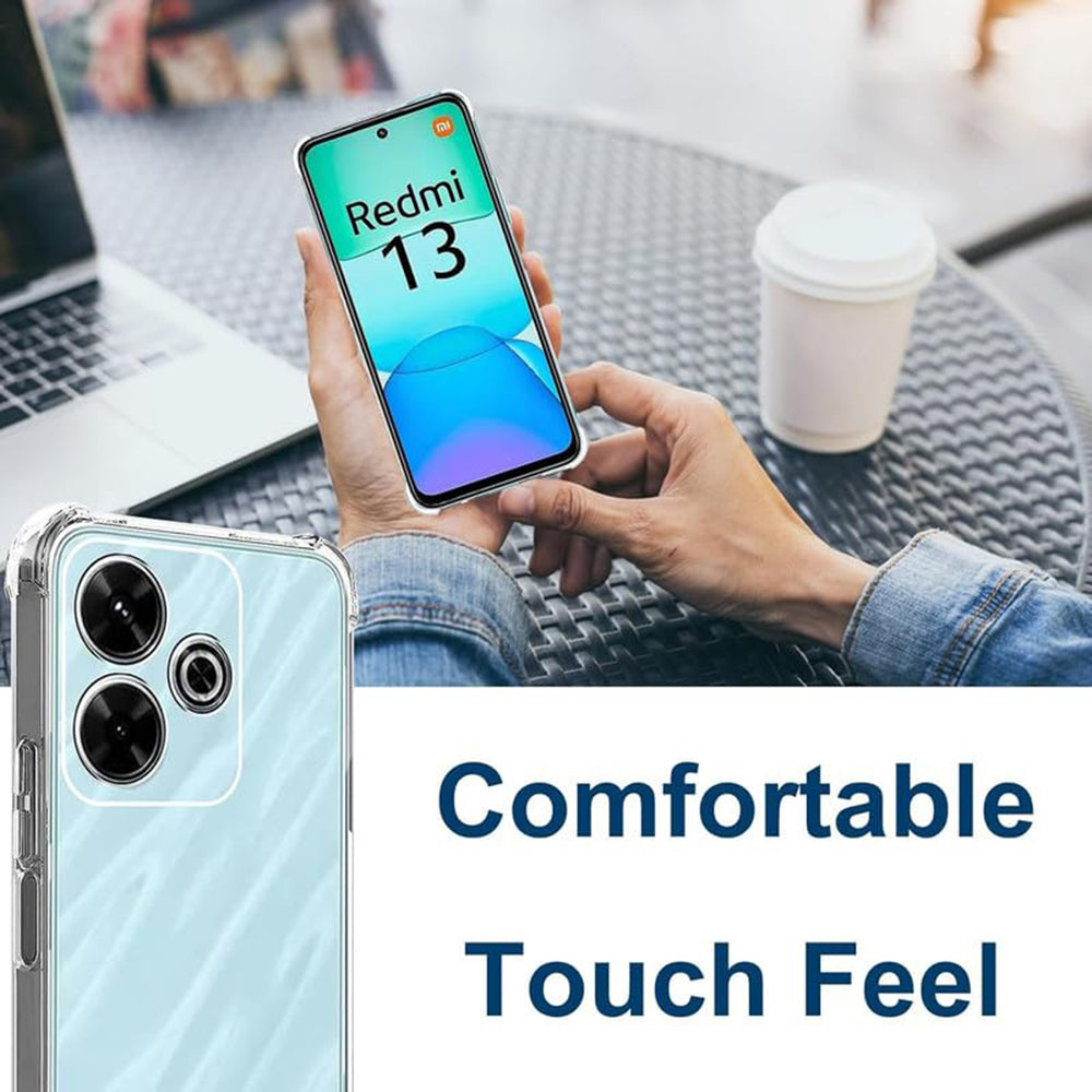 Husa pentru Xiaomi Poco M6 4G / Redmi 13, Techsuit, Shockproof Clear, Transparenta