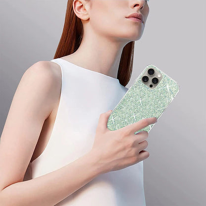 Husa pentru Xiaomi Poco M6 / C65 / Redmi 13C 5G / 13C, Techsuit, Sparkly Glitter, Roz