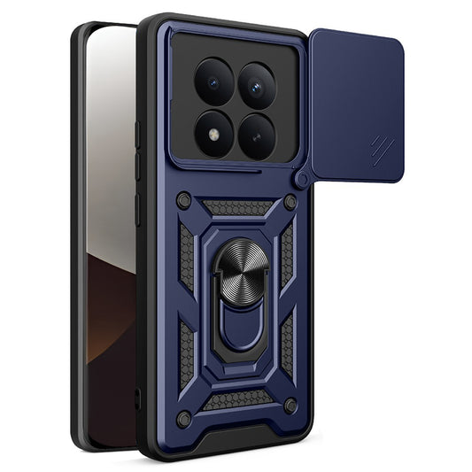 Husa pentru Xiaomi Poco M8 Pro / Redmi Note 15 Pro+ 5G, Techsuit, CamShield, Albastra