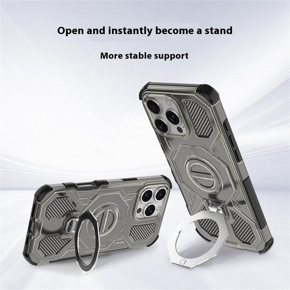 Husa pentru Xiaomi Poco M8 Pro / Redmi Note 15 Pro+ 5G, Techsuit, Carbon Shield Pro, Alba