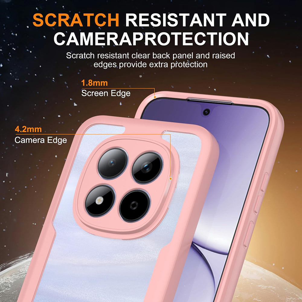 Husa pentru Xiaomi Poco M8 Pro / Redmi Note 15 Pro+ 5G, Techsuit, ColorVerse 360, Roz