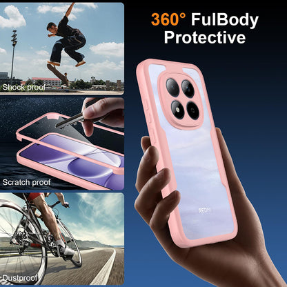 Husa pentru Xiaomi Poco M8 Pro / Redmi Note 15 Pro+ 5G, Techsuit, ColorVerse 360, Roz