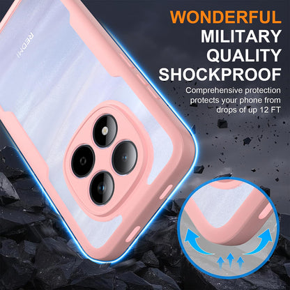 Husa pentru Xiaomi Poco M8 Pro / Redmi Note 15 Pro+ 5G, Techsuit, ColorVerse 360, Roz