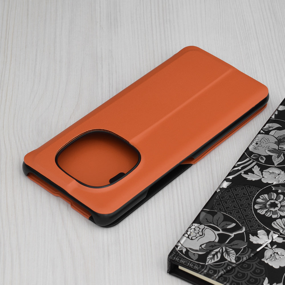 Husa pentru Xiaomi Poco M8 Pro / Redmi Note 15 Pro+ 5G, Techsuit, eFold, Portocalie