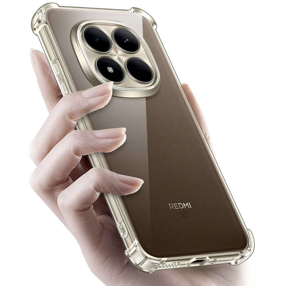 Husa pentru Xiaomi Poco M8 Pro / Redmi Note 15 Pro+ 5G, Techsuit, Shockproof Clear, Transparenta