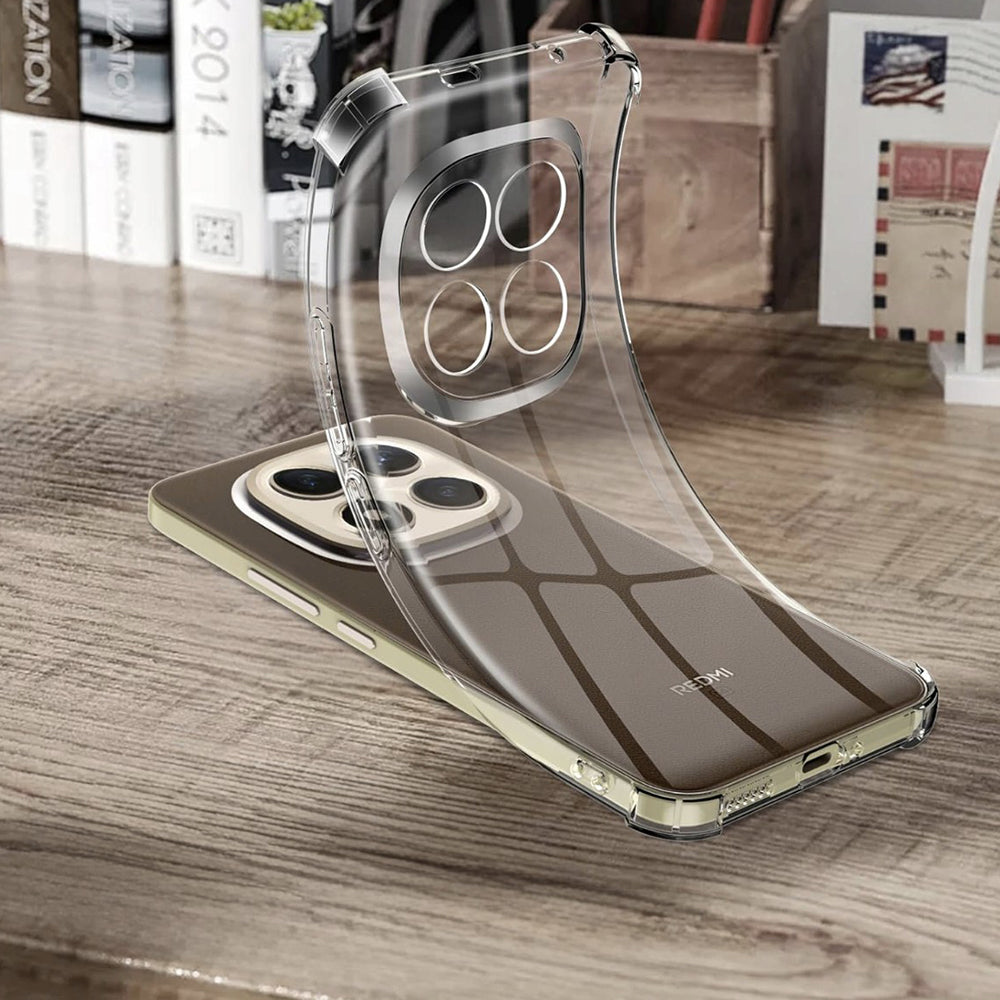 Husa pentru Xiaomi Poco M8 Pro / Redmi Note 15 Pro+ 5G, Techsuit, Shockproof Clear, Transparenta