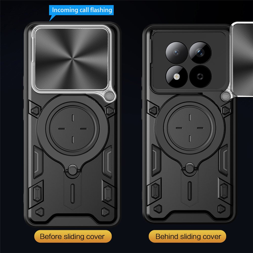 Husa pentru Xiaomi Poco M8 / Redmi Note 15 5G / Note 15 4G, Techsuit, CamGuard Pro, Albastra