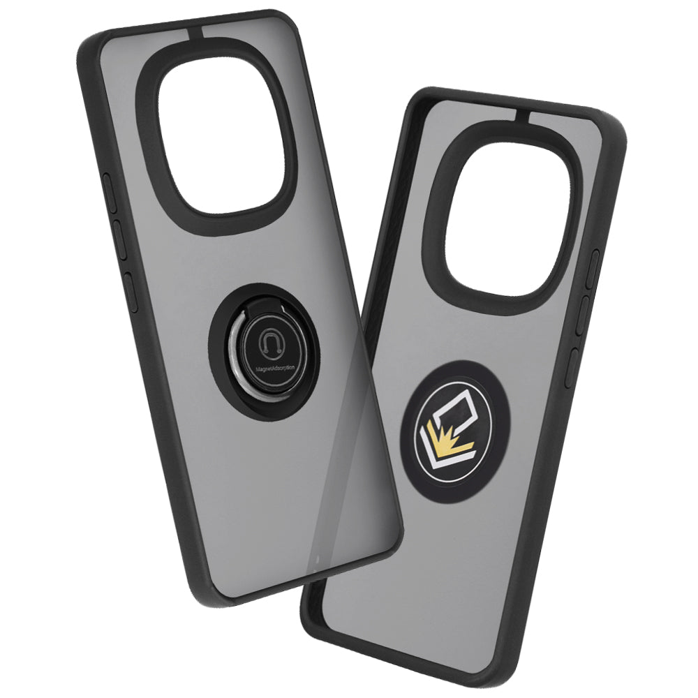 Husa pentru Xiaomi Poco M8 / Redmi Note 15 5G / Note 15 4G, Techsuit, Glinth, Neagra