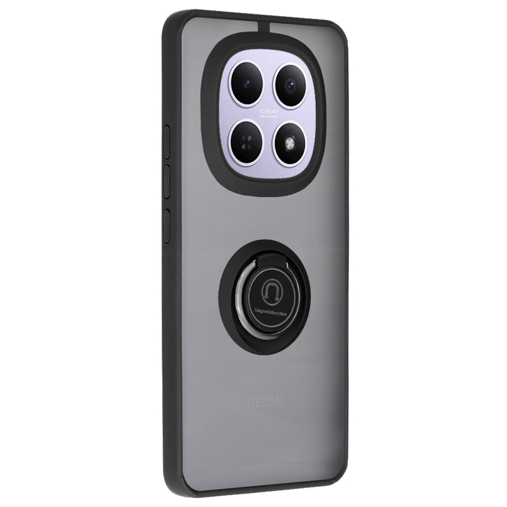 Husa pentru Xiaomi Poco M8 / Redmi Note 15 5G / Note 15 4G, Techsuit, Glinth, Neagra