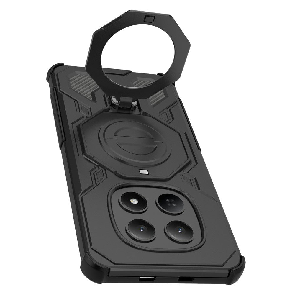 Husa pentru Xiaomi Poco M8 / Redmi Note 15 5G, Techsuit, Carbon Shield Pro, Neagra