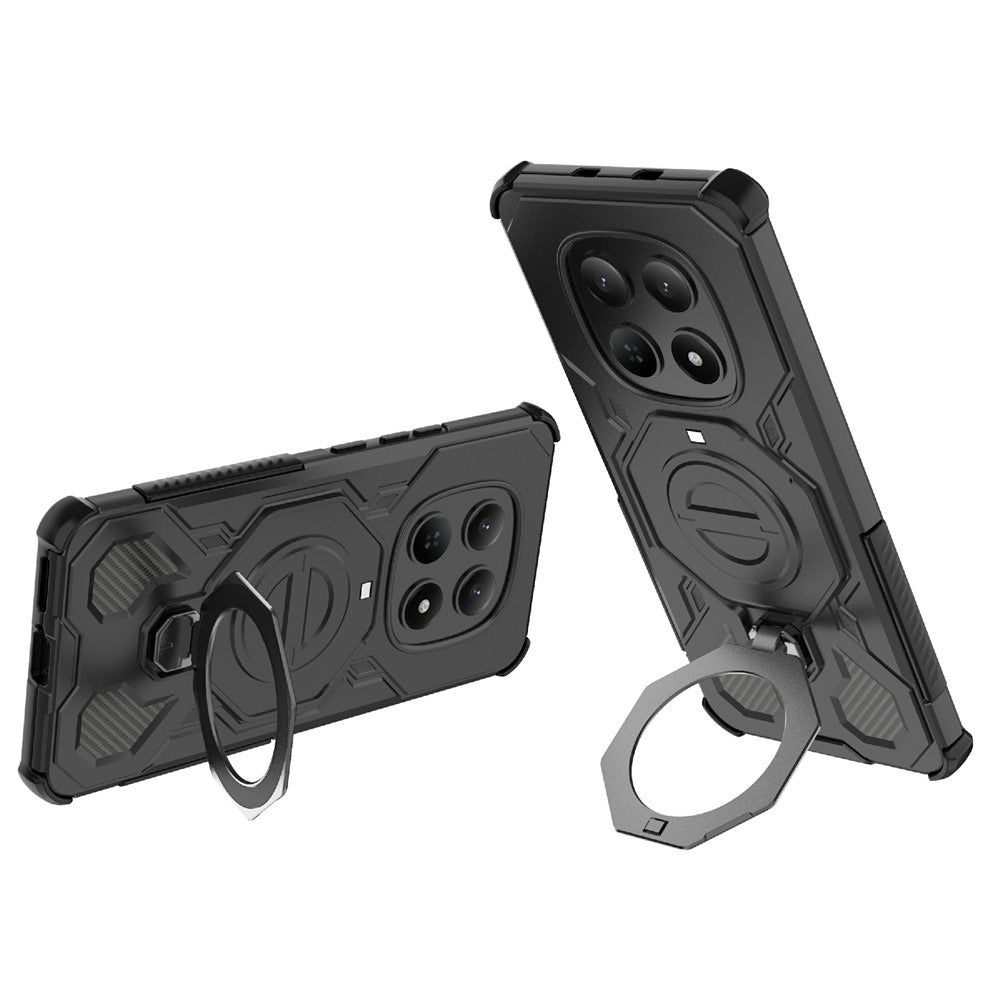 Husa pentru Xiaomi Poco M8 / Redmi Note 15 5G, Techsuit, Carbon Shield Pro, Neagra