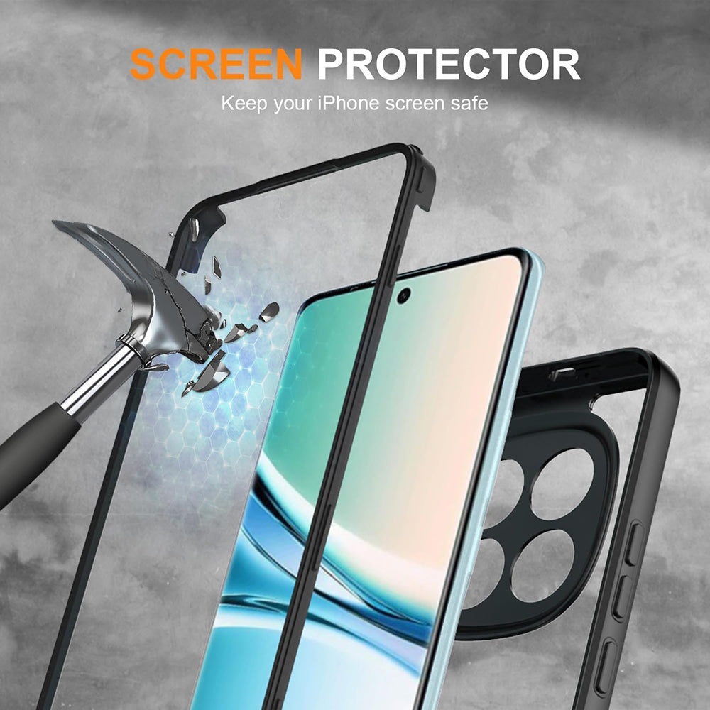 Husa pentru Xiaomi Poco M8 / Redmi Note 15 5G, Techsuit, ColorVerse 360, Neagra