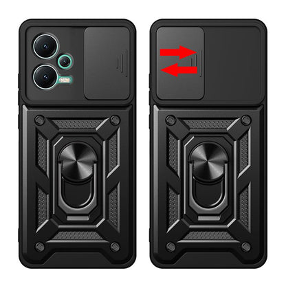Husa pentru Xiaomi Poco X5 / Note 12 5G, Techsuit, CamShield, Neagra