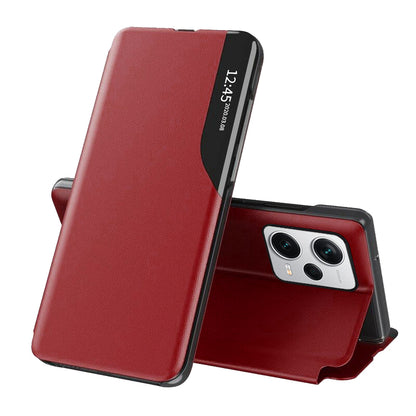 Husa pentru Xiaomi Poco X5 Pro / Redmi Note 12 Pro 5G, Techsuit, eFold, Rosie