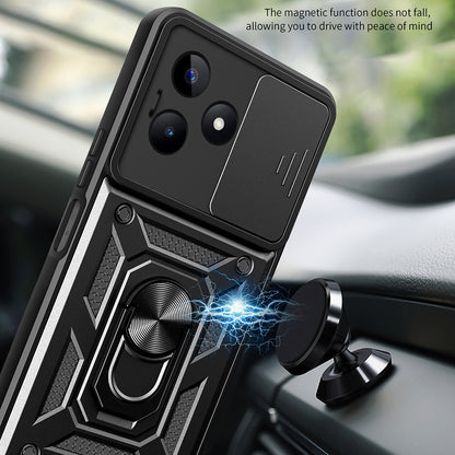 Husa pentru Xiaomi Poco X6 / Note 13 Pro 5G, Techsuit, CamShield, Neagra