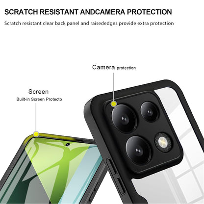 Husa pentru Xiaomi Poco X6 / Note 13 Pro 5G, Techsuit, ColorVerse 360, Neagra