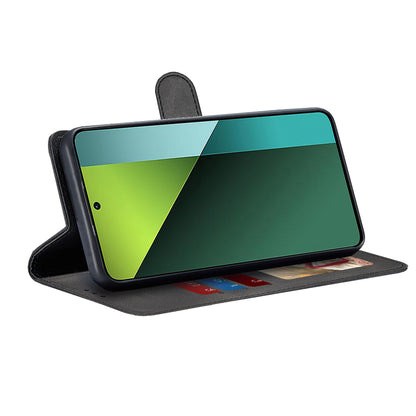 Husa pentru Xiaomi Poco X6 / Note 13 Pro 5G, Techsuit, Diary Book, Neagra