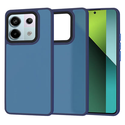 Husa pentru Xiaomi Poco X6 / Note 13 Pro 5G, Techsuit, HaloFrost, Bleumarin