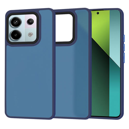 Husa pentru Xiaomi Poco X6 / Note 13 Pro 5G, Techsuit, HaloFrost, Bleumarin