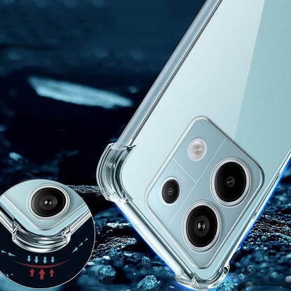 Husa pentru Xiaomi Poco X6 / Note 13 Pro 5G, Techsuit, Shockproof Clear, Transparenta