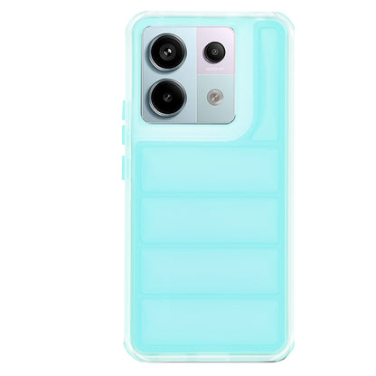 Husa pentru Xiaomi Poco X6 / Note 13 Pro 5G, Techsuit, Wave Shield, Turcoaz