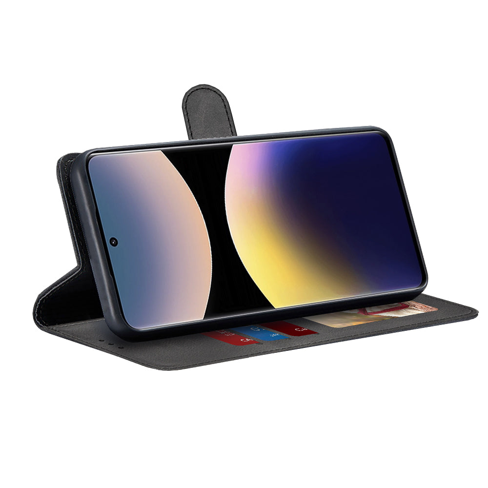 Husa pentru Xiaomi Poco X7 / Note 14 Pro 5G, Techsuit, Diary Book, Neagra